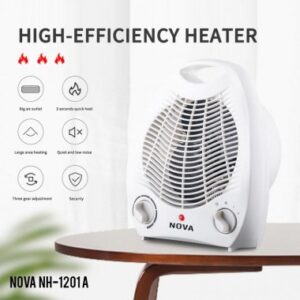 NOVA REP -1201A Electric Fan Room Heater 2000W
