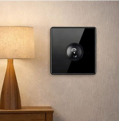 Full Glass Dimmer switch Black - Image 4