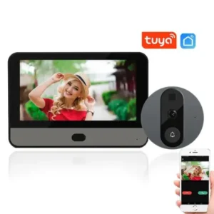 Wifi Wireless 1080P Video Doorbell Camera Tuya Smart Wifi Visual Door Bell and Video Intercom for Home Apartment