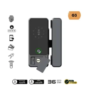 G3 High Accuracy Glass Door Tuya Wifi Smart Lock for Office