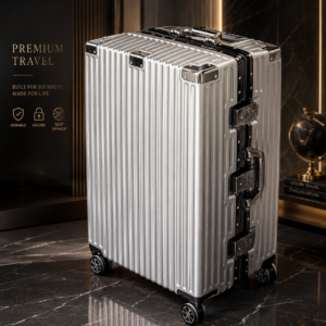 Premium Aluminum Frame Travel Suitcase