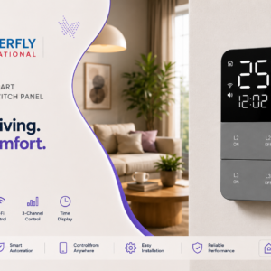 Smart Touch Switch Panel – Modern Home Automation